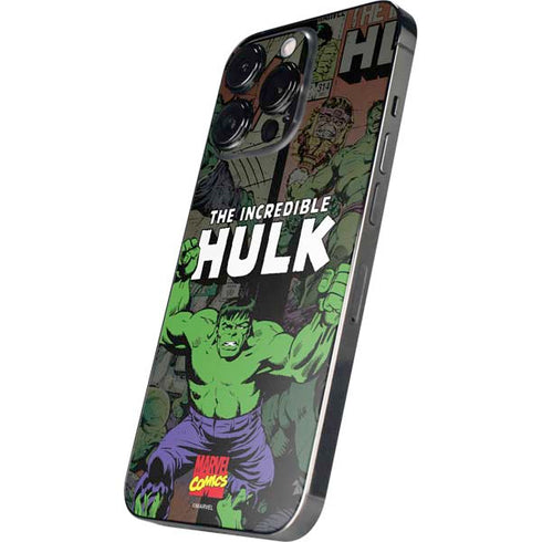 Marvel Classic Comics Hulk Fighter Vintage iPhone 14 Pro Skin